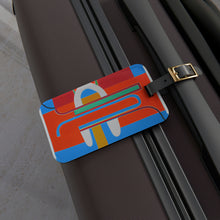 Gale Amaryllis - Mid-Century Modern Design Printed on a Custom Luggage Tag