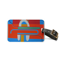 Gale Amaryllis - Mid-Century Modern Design Printed on a Custom Luggage Tag