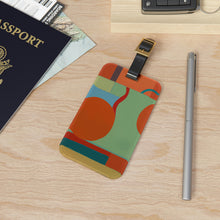 Claude Pujols - Mid-Century Modern Design Printed on a Custom Luggage Tag