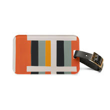 Iris Dalston - Mid-Century Modern Design Printed on a Custom Luggage Tag