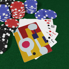 Violet Lourdes - Mid-Century Modern Playing Poker Cards