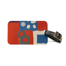 Florence Sinclair - Mid-Century Modern Design Printed on a Custom Luggage Tag