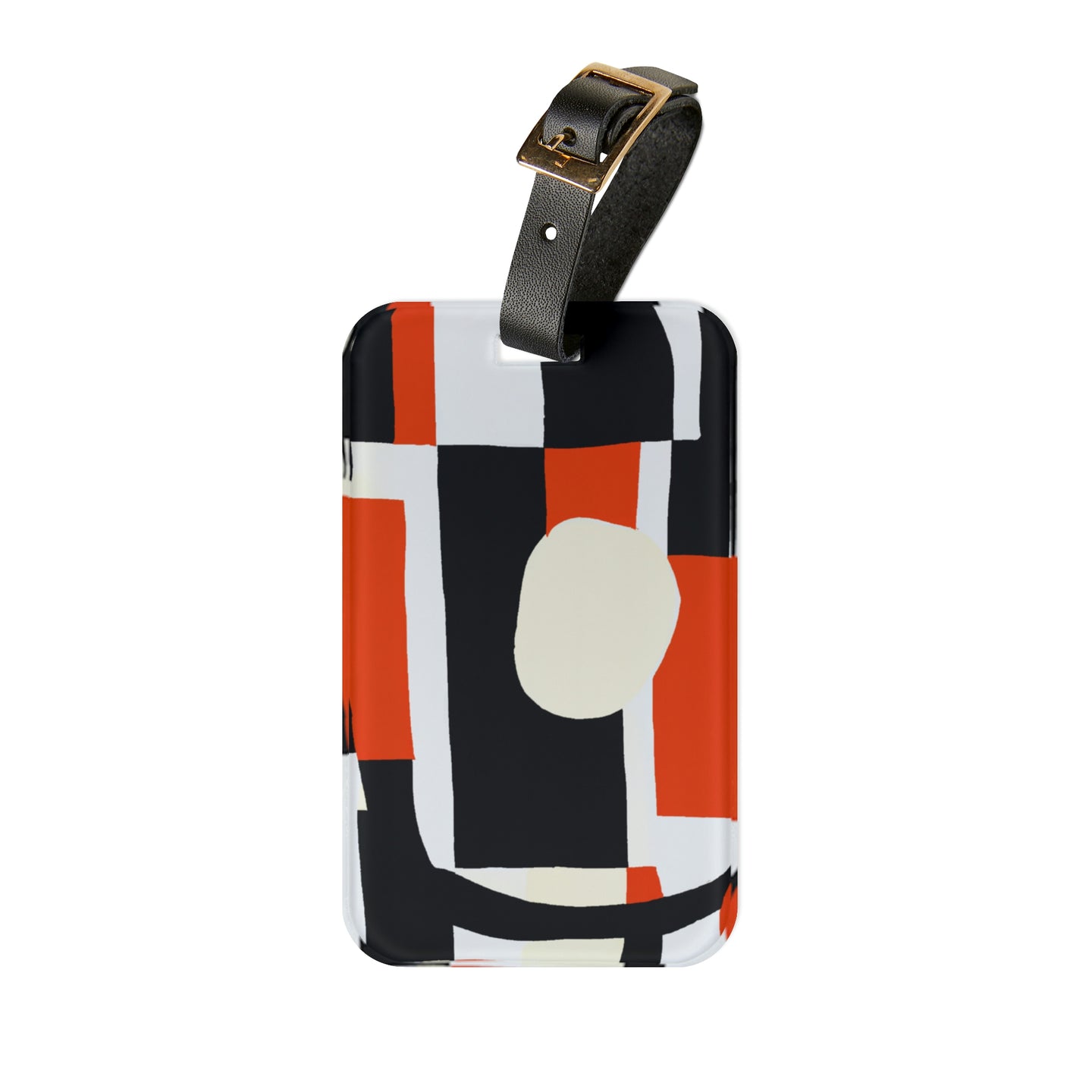 Florence O'Grady - Mid-Century Modern Design Printed on a Custom Luggage Tag