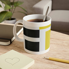 Martha Gable. - Mid-Century Modern 11 oz. Ceramic Coffee / Tea Mug