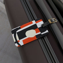 Florence O'Grady - Mid-Century Modern Design Printed on a Custom Luggage Tag