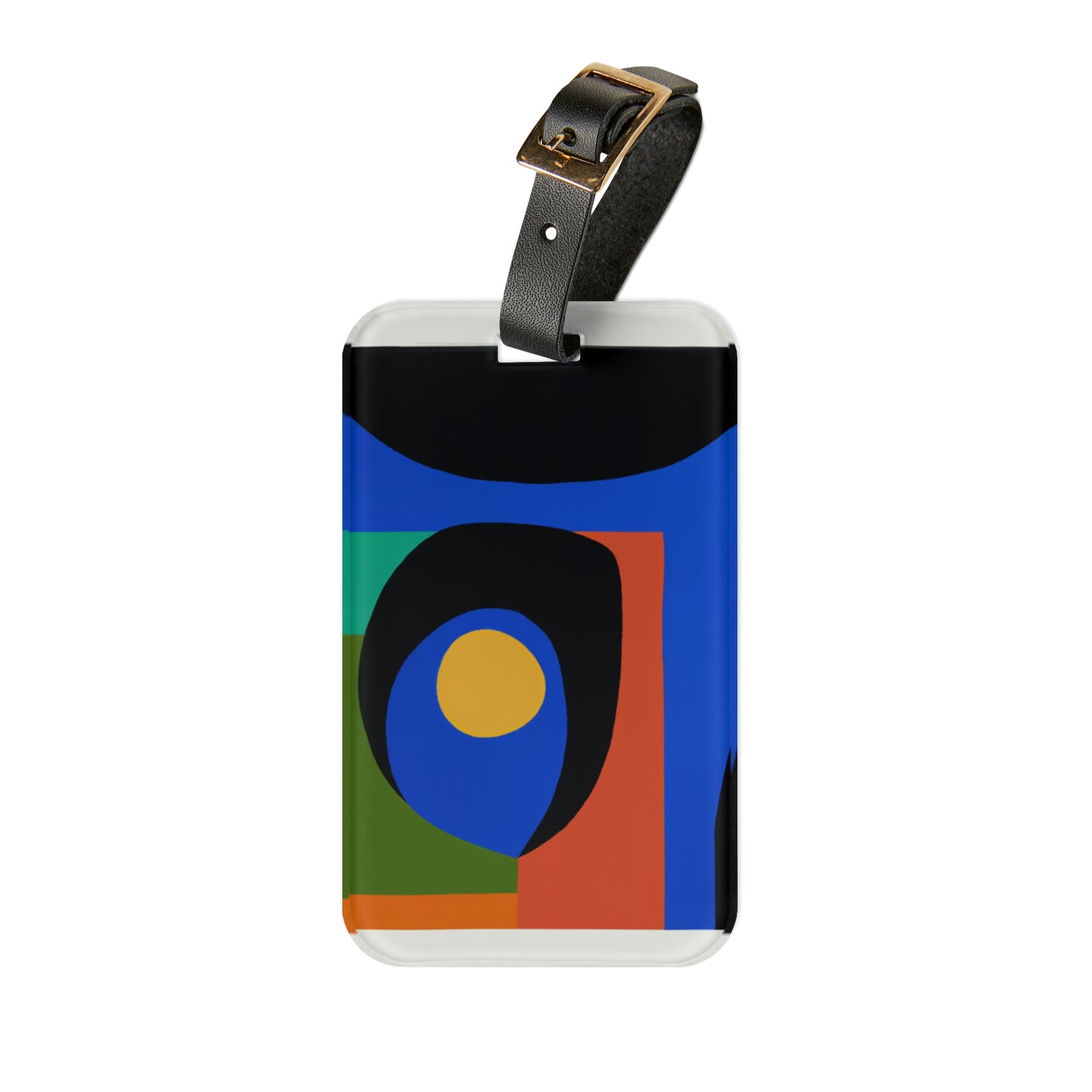 Milo Kastner - Mid-Century Modern Design Printed on a Custom Luggage Tag