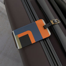 Hugh Lansing - Mid-Century Modern Design Printed on a Custom Luggage Tag