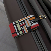 Oliver Tate - Mid-Century Modern Design Printed on a Custom Luggage Tag