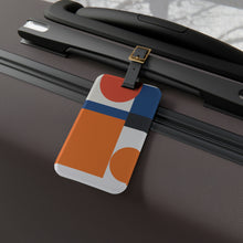 Harvey Heckler - Mid-Century Modern Design Printed on a Custom Luggage Tag