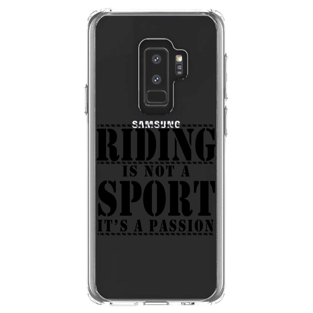 Riding is A Passion, horses Clear Shockproof iPhone Case, view 20
