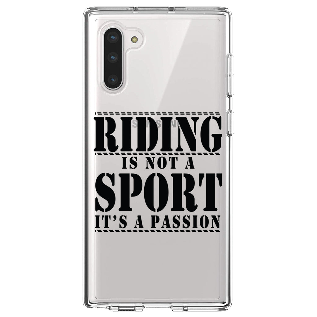 Riding is A Passion, horses Clear Shockproof iPhone Case, view 9