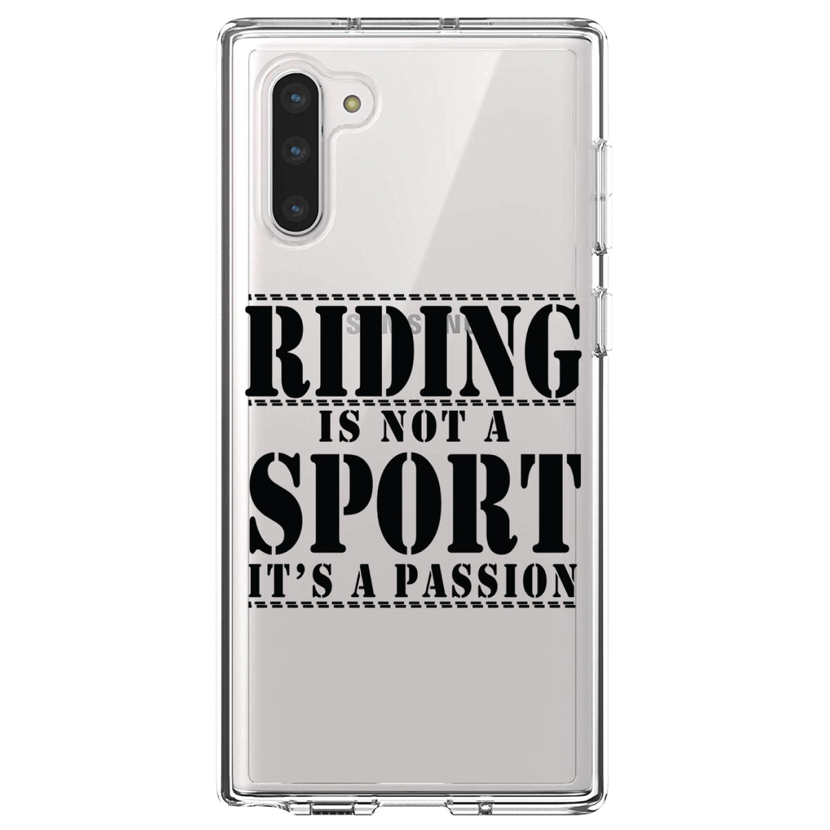 Riding is A Passion, horses Clear Shockproof iPhone Case, view 9