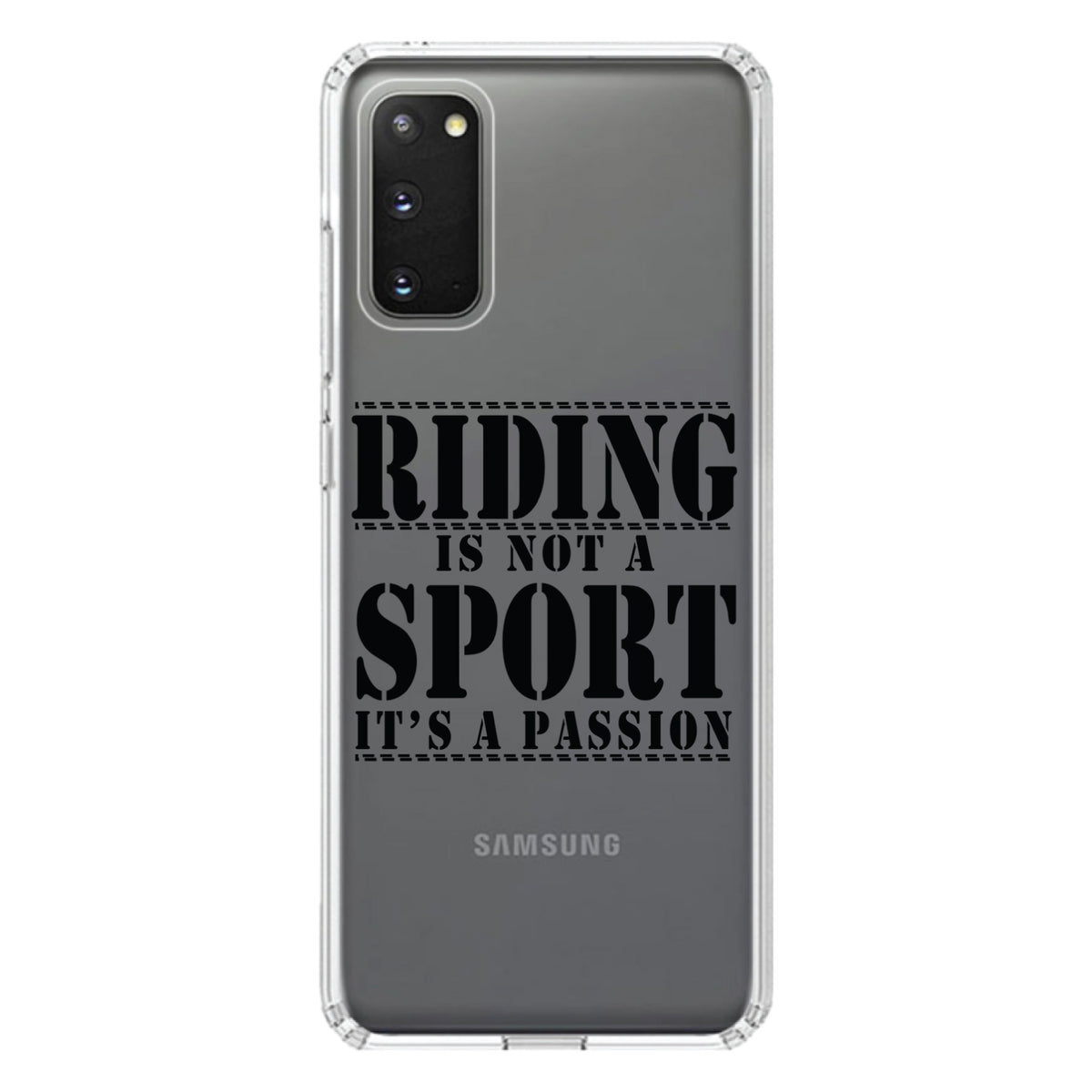 Riding is A Passion, horses Clear Shockproof iPhone Case, view 13