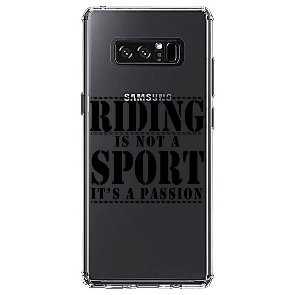 Riding is A Passion, horses Clear Shockproof iPhone Case, view 12