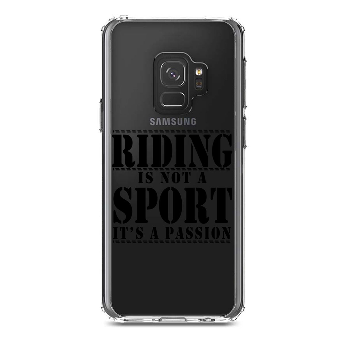 Riding is A Passion, horses Clear Shockproof iPhone Case, view 19