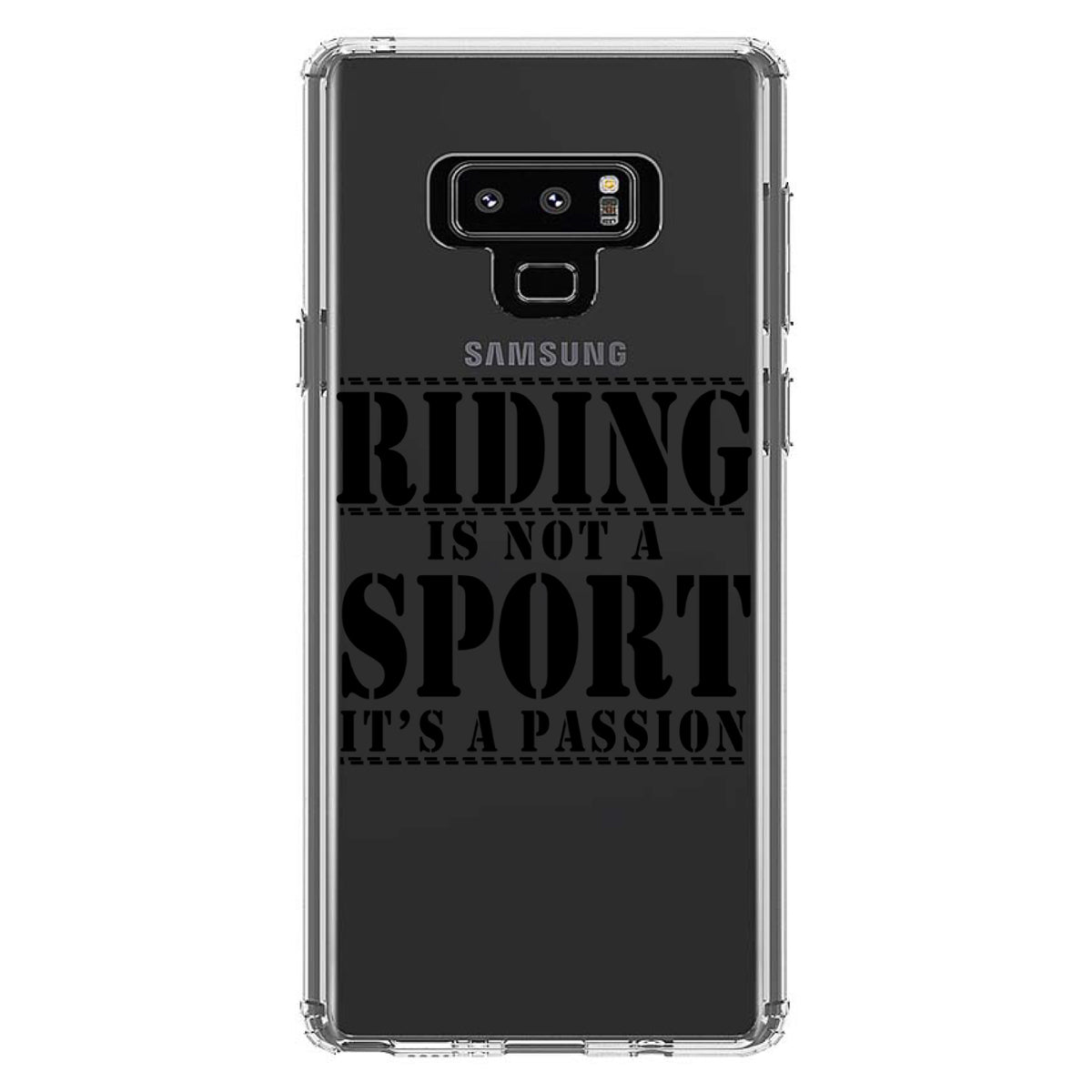 Riding is A Passion, horses Clear Shockproof iPhone Case, view 11