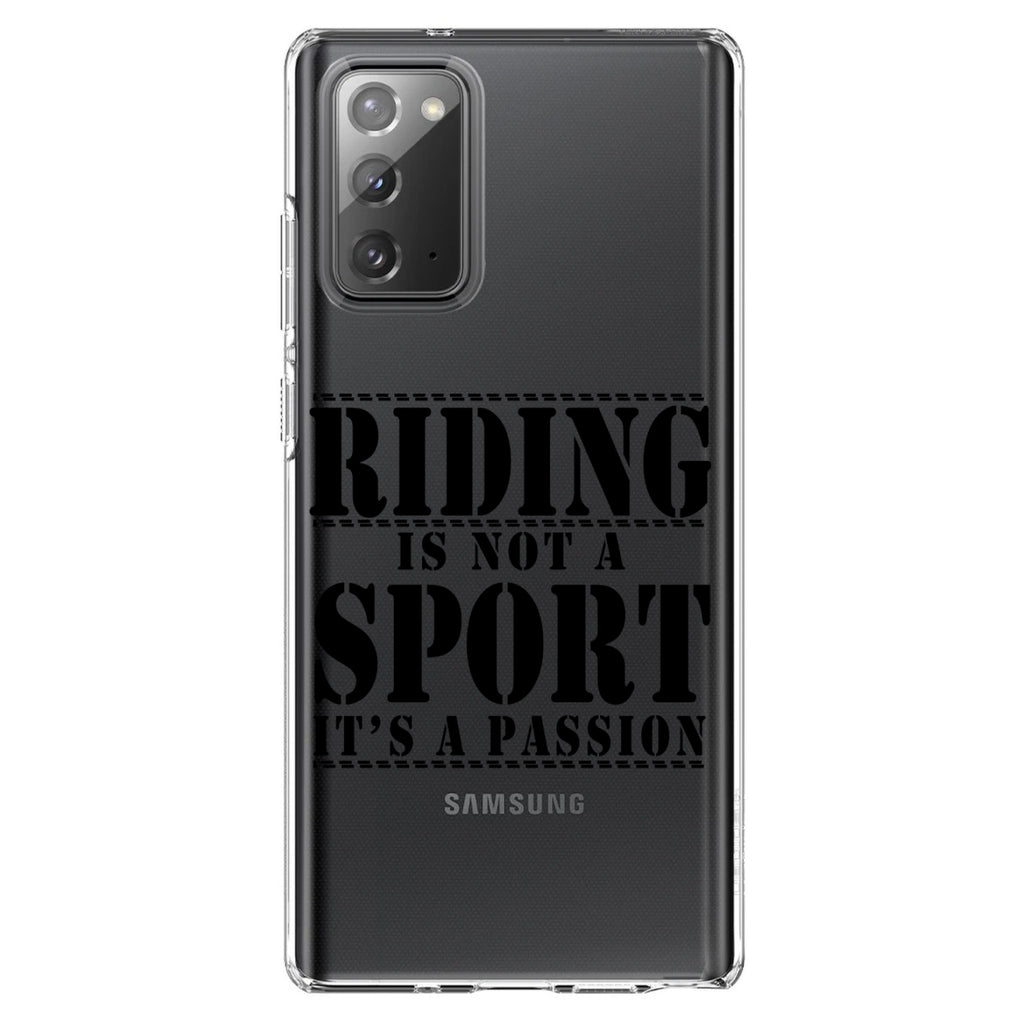 Riding is A Passion, horses Clear Shockproof iPhone Case, view 7