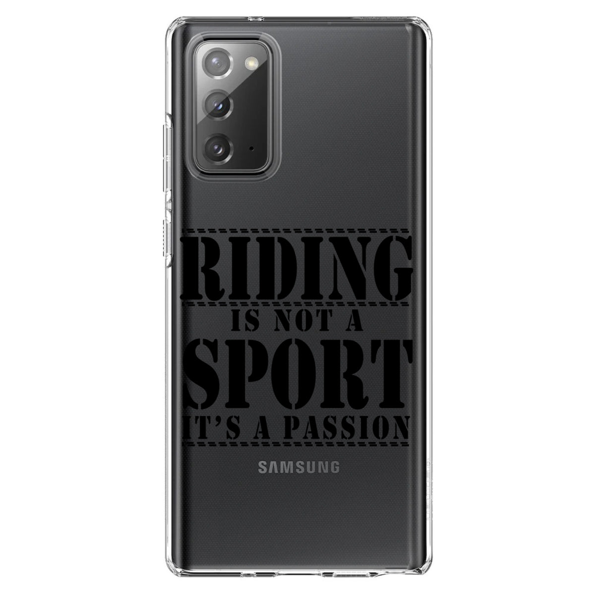 Riding is A Passion, horses Clear Shockproof iPhone Case, view 7