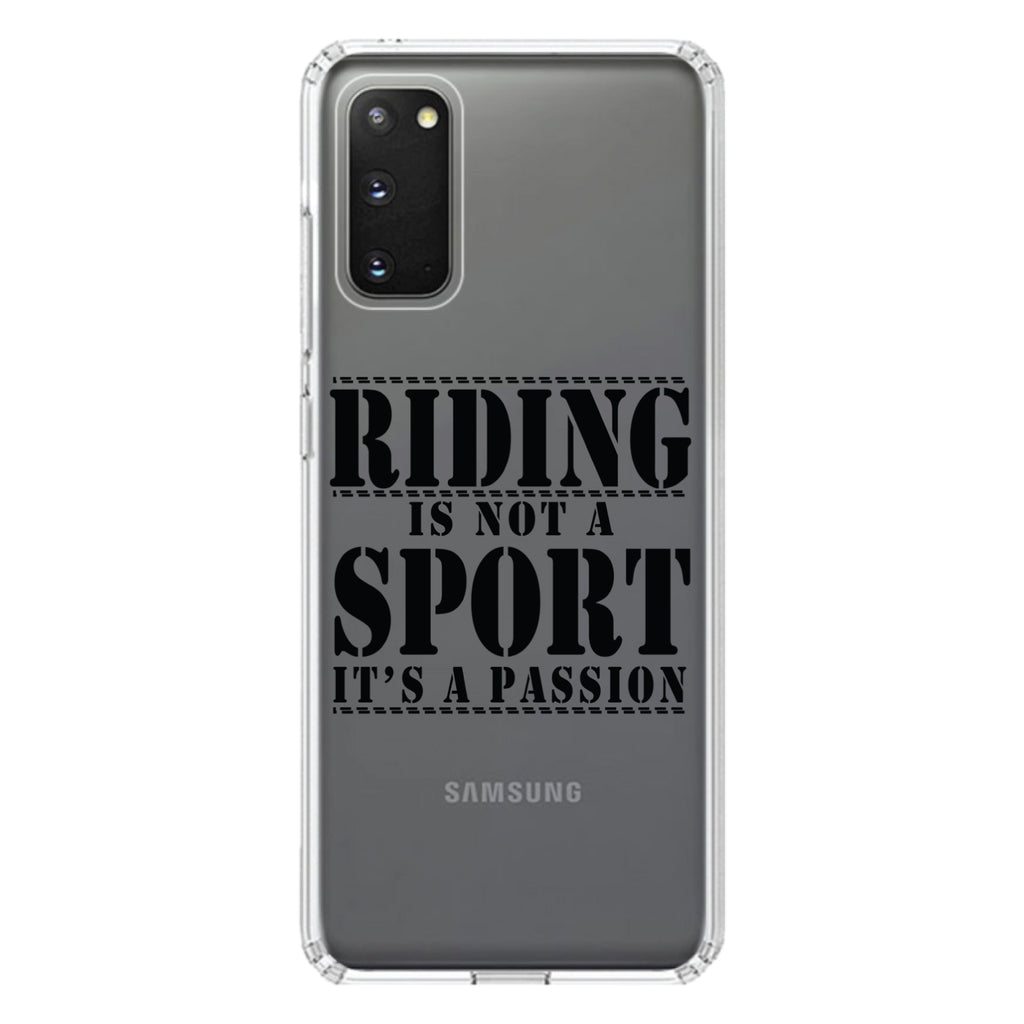 Riding is A Passion, horses Clear Shockproof iPhone Case, view 15