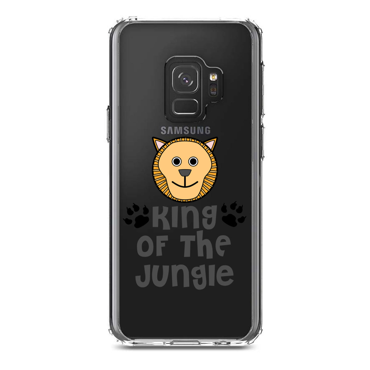 King of the Jungle, Lion Clear Shockproof iPhone Case, view 19