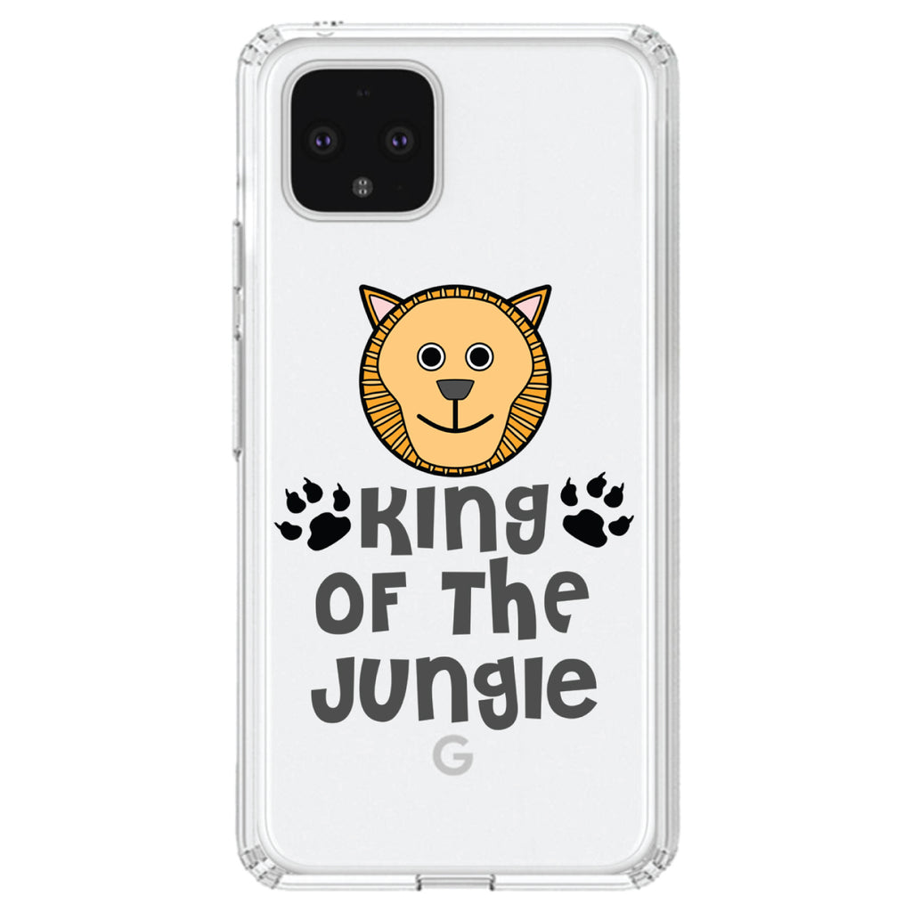 King of the Jungle, Lion Clear Shockproof iPhone Case, view 24