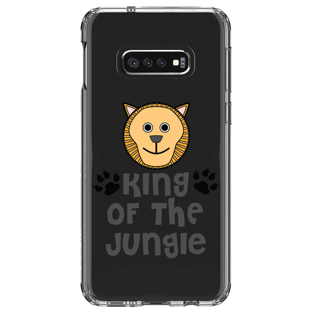 King of the Jungle, Lion Clear Shockproof iPhone Case, view 18