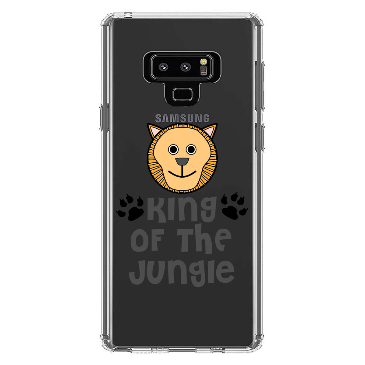 King of the Jungle, Lion Clear Shockproof iPhone Case, view 11