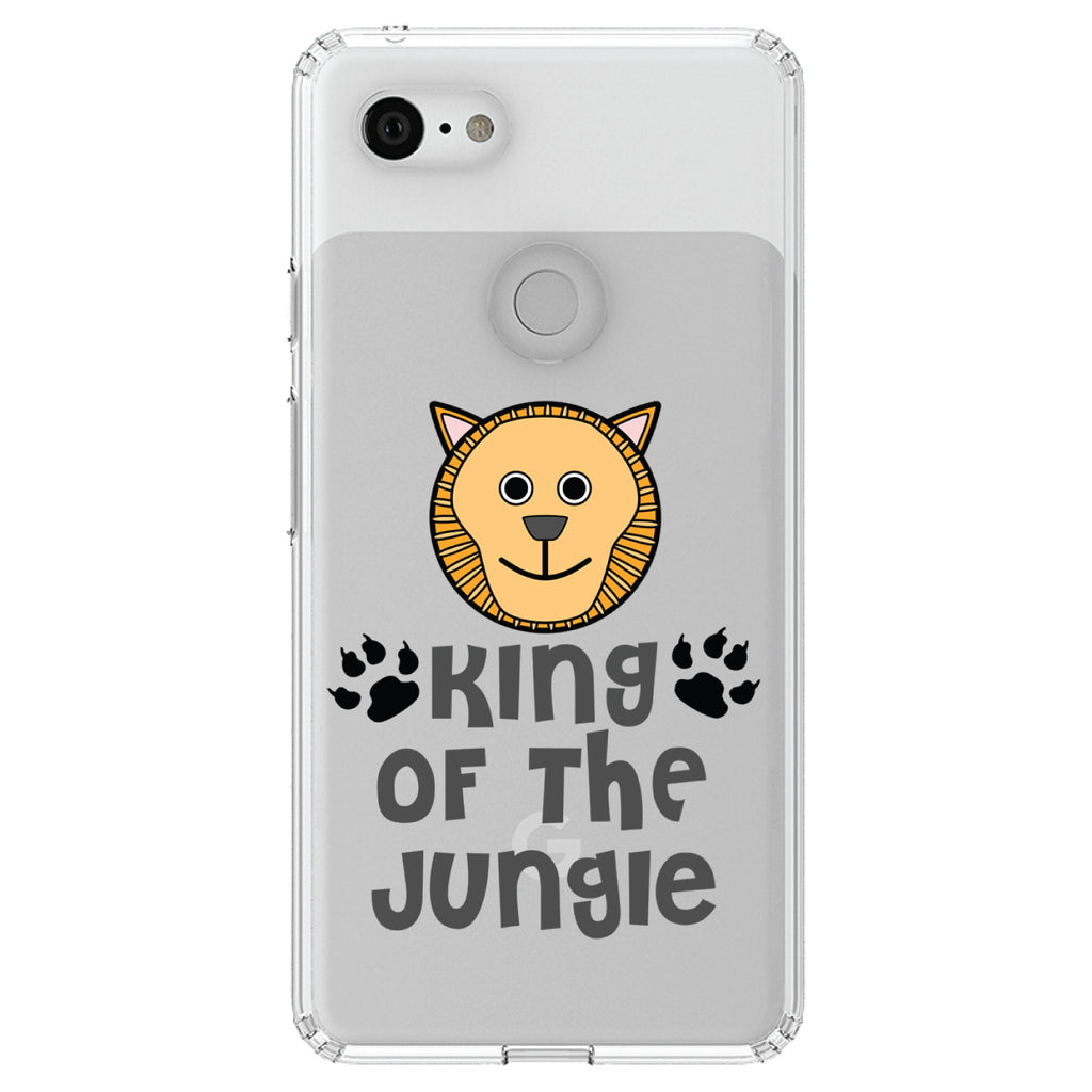 King of the Jungle, Lion Clear Shockproof iPhone Case, view 22