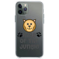 King of the Jungle, Lion Clear Shockproof iPhone Case
