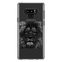 DistinctInk® Clear Shockproof Hybrid Case for Apple iPhone / Samsung Galaxy / Google Pixel - Better to Be A Lion For a Day Than A Sheep