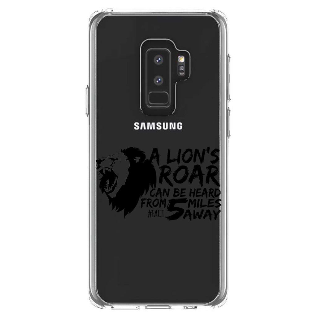 Lion's Roar Can Be Heard 5 Miles Away Clear Shockproof iPhone Case, view 20