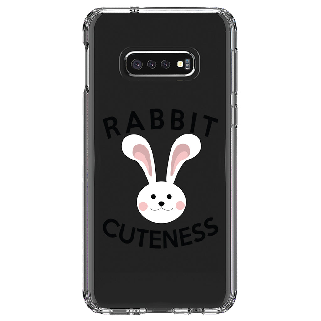 Rabbit Cuteness, Bunny Ears Clear Shockproof iPhone Case, view 18