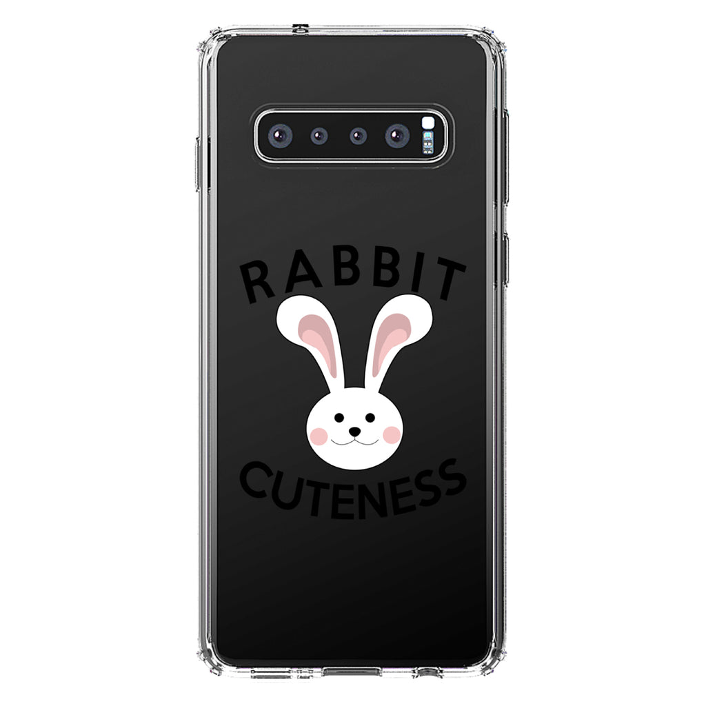 Rabbit Cuteness, Bunny Ears Clear Shockproof iPhone Case, view 16