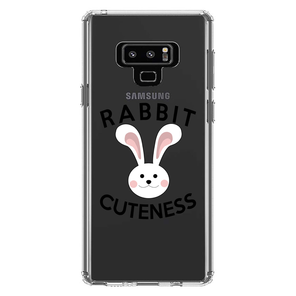 Rabbit Cuteness, Bunny Ears Clear Shockproof iPhone Case, view 11