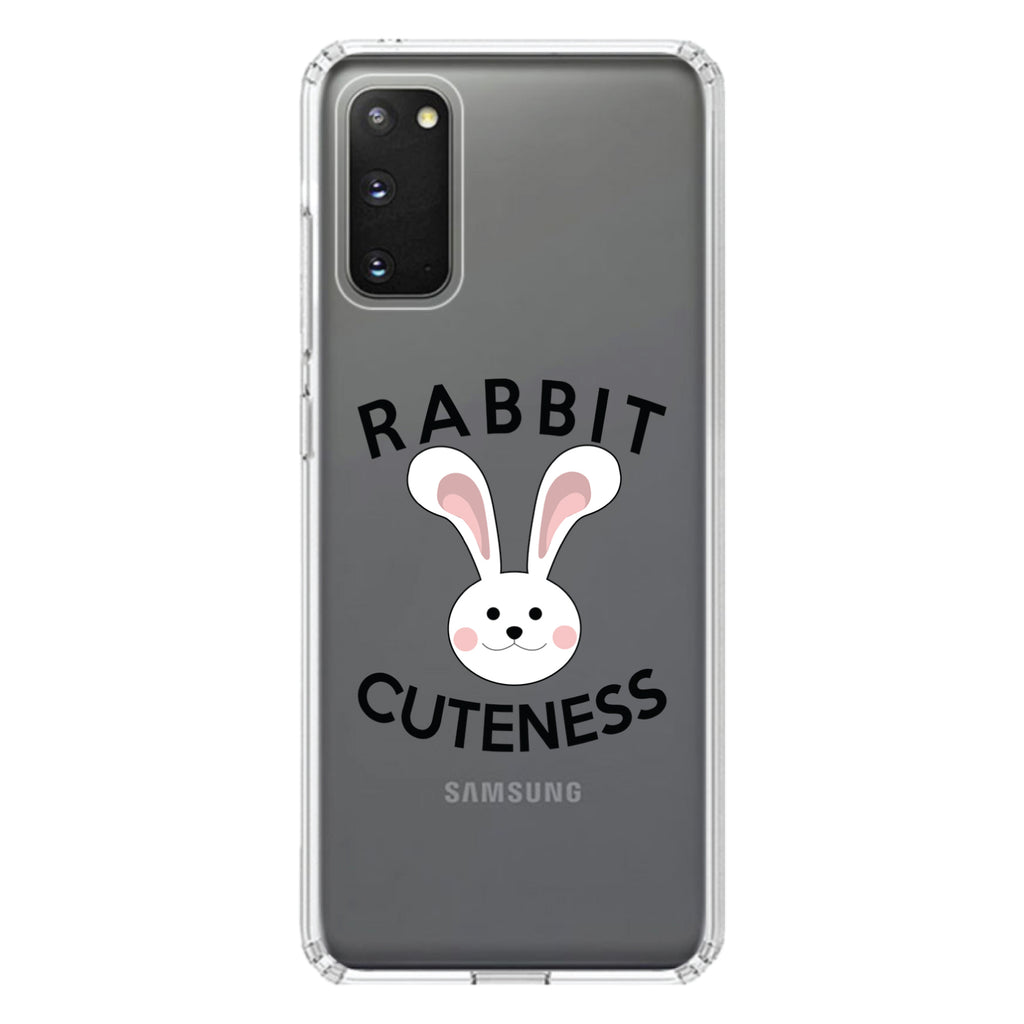 Rabbit Cuteness, Bunny Ears Clear Shockproof iPhone Case, view 14