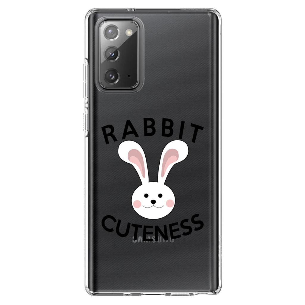 Rabbit Cuteness, Bunny Ears Clear Shockproof iPhone Case, view 8