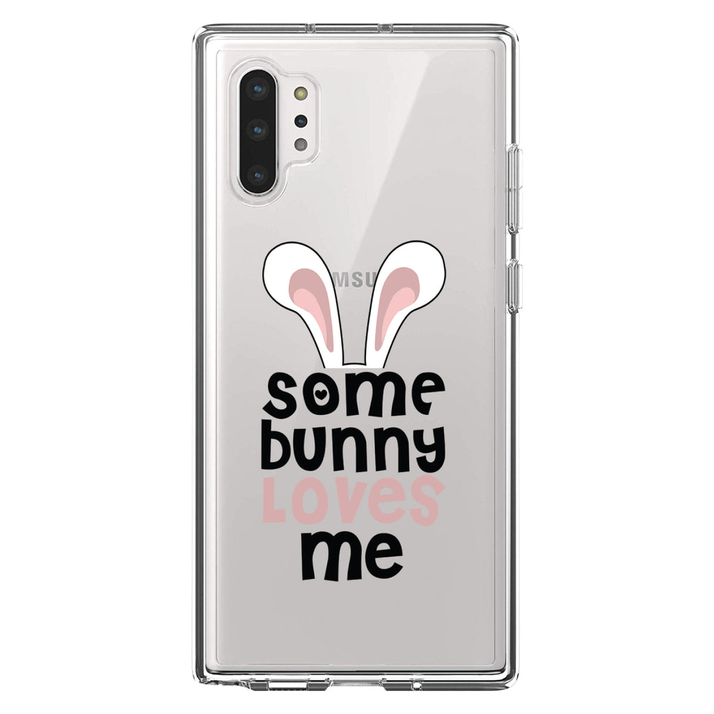 Some Bunny Loves Me, Rabbit Clear Shockproof iPhone Case, view 10