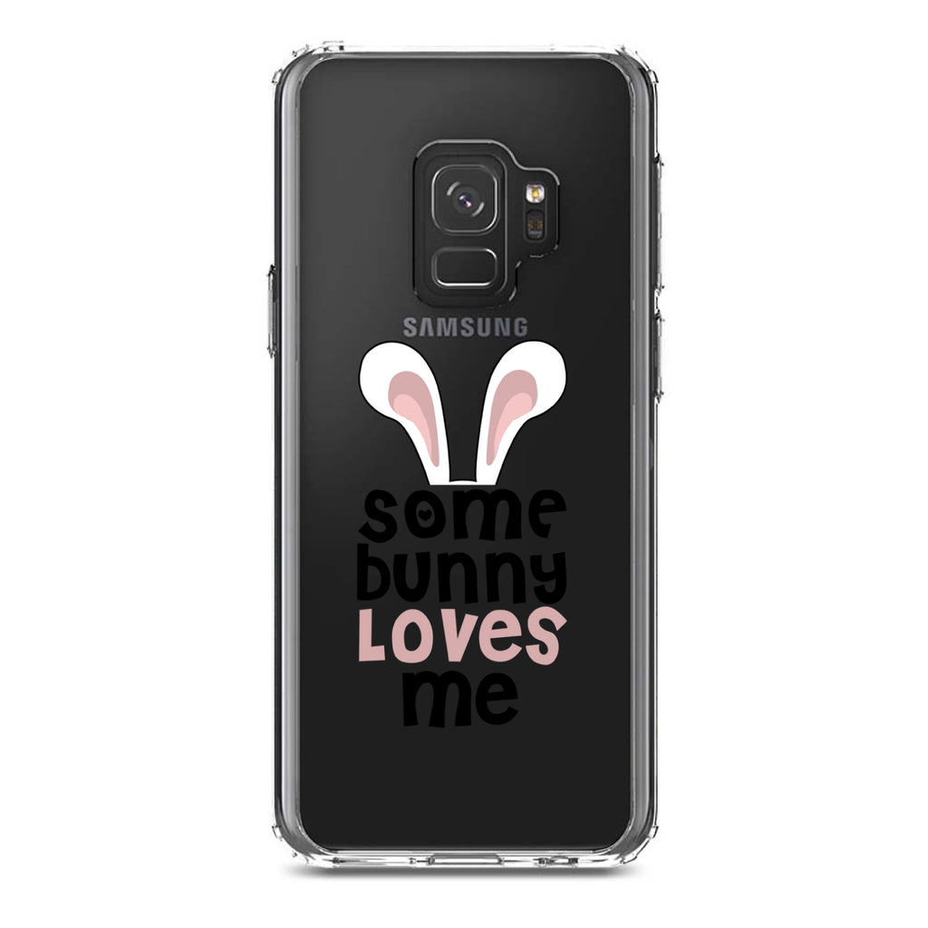 Some Bunny Loves Me, Rabbit Clear Shockproof iPhone Case, view 19
