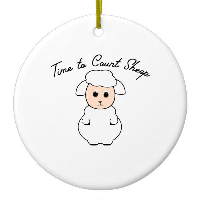Lamb Ceramic Ornament