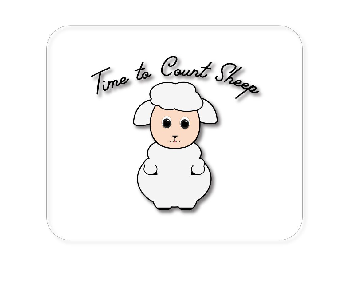 DistinctInk Custom Foam Rubber Mouse Pad - 1/4