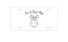 DistinctInk Custom Aluminum Decorative Vanity Front License Plate - Time to Count Sheep - Lamb