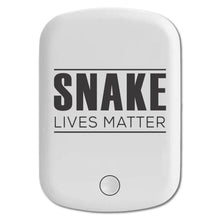 DistinctInk Magnetic Battery Pack, Wireless Portable Charger with USB-C Cable, Compatible with MagSafe iPhone 14 / 13 / 12 Series - SNAKE Lives Matter