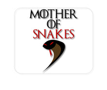 DistinctInk Custom Foam Rubber Mouse Pad - 1/4" Thick - Mother of Snakes