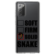 DistinctInk® Clear Shockproof Hybrid Case for Apple iPhone / Samsung Galaxy / Google Pixel - Soft Firm Solid Snake