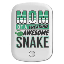 DistinctInk Magnetic Battery Pack, Wireless Portable Charger with USB-C Cable, Compatible with MagSafe iPhone 14 / 13 / 12 Series - Mom of a Freaking Awesome Snake