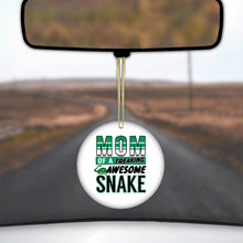 Mom of a Freaking Awesome Snake Ceramic Ornament
