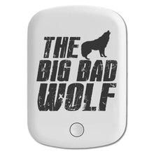 DistinctInk Magnetic Battery Pack, Wireless Portable Charger with USB-C Cable, Compatible with MagSafe iPhone 14 / 13 / 12 Series - The Big Bad Wolf
