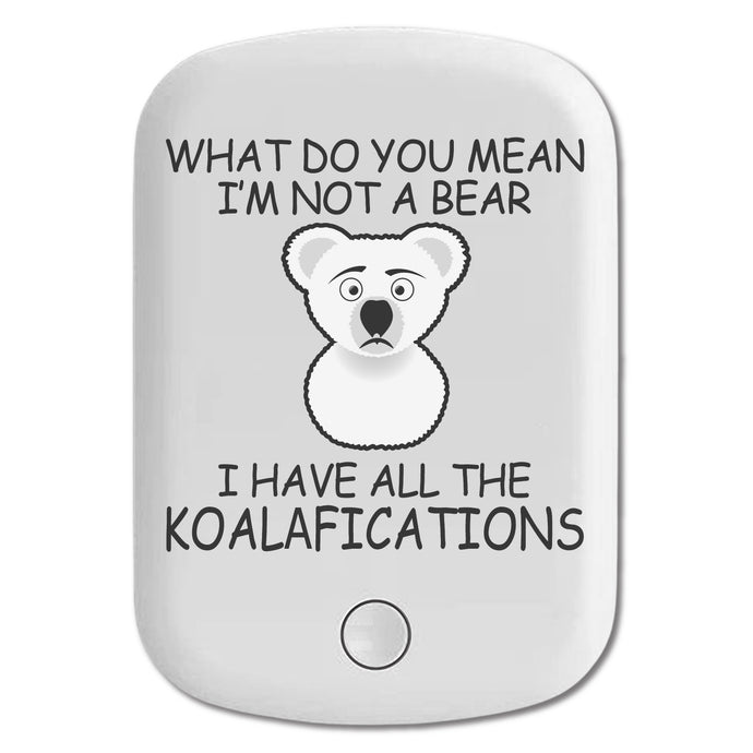 DistinctInk Magnetic Battery Pack, Wireless Portable Charger with USB-C Cable, Compatible with MagSafe iPhone 14 / 13 / 12 Series - Not a Bear?  I have the Koala-fications