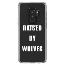 DistinctInk® Clear Shockproof Hybrid Case for Apple iPhone / Samsung Galaxy / Google Pixel - Raised By Wolves