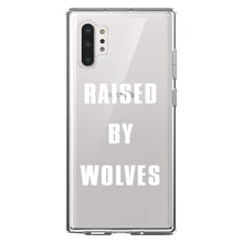 DistinctInk® Clear Shockproof Hybrid Case for Apple iPhone / Samsung Galaxy / Google Pixel - Raised By Wolves
